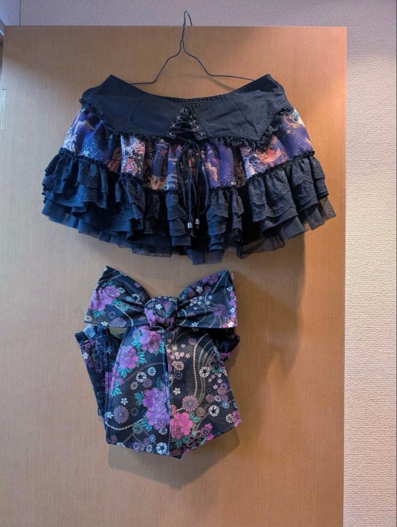 キューティーフラッシュ 着物 和ゴス 3点セット