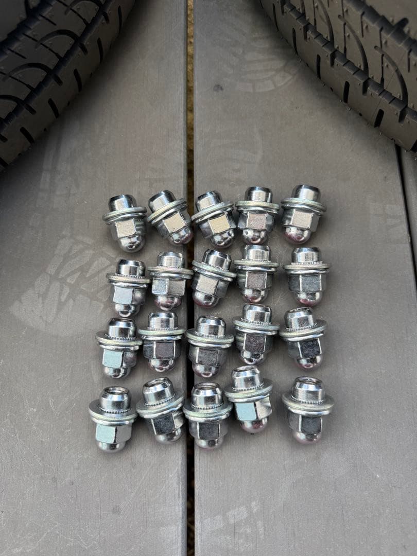 ③/4】2026式デリカd5純正タイヤホイール4本セ ット新車外しグレードP