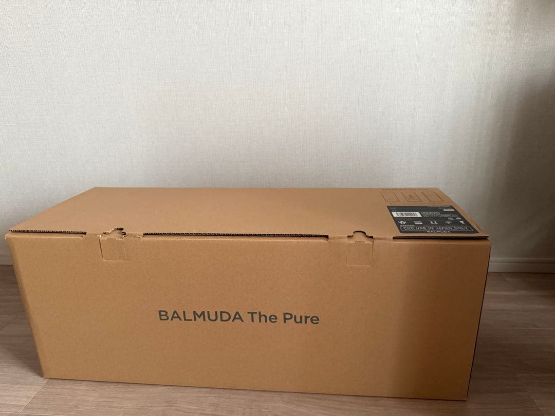 【新品・未使用】BALMUDA 空気清浄機 The Pureホワイト