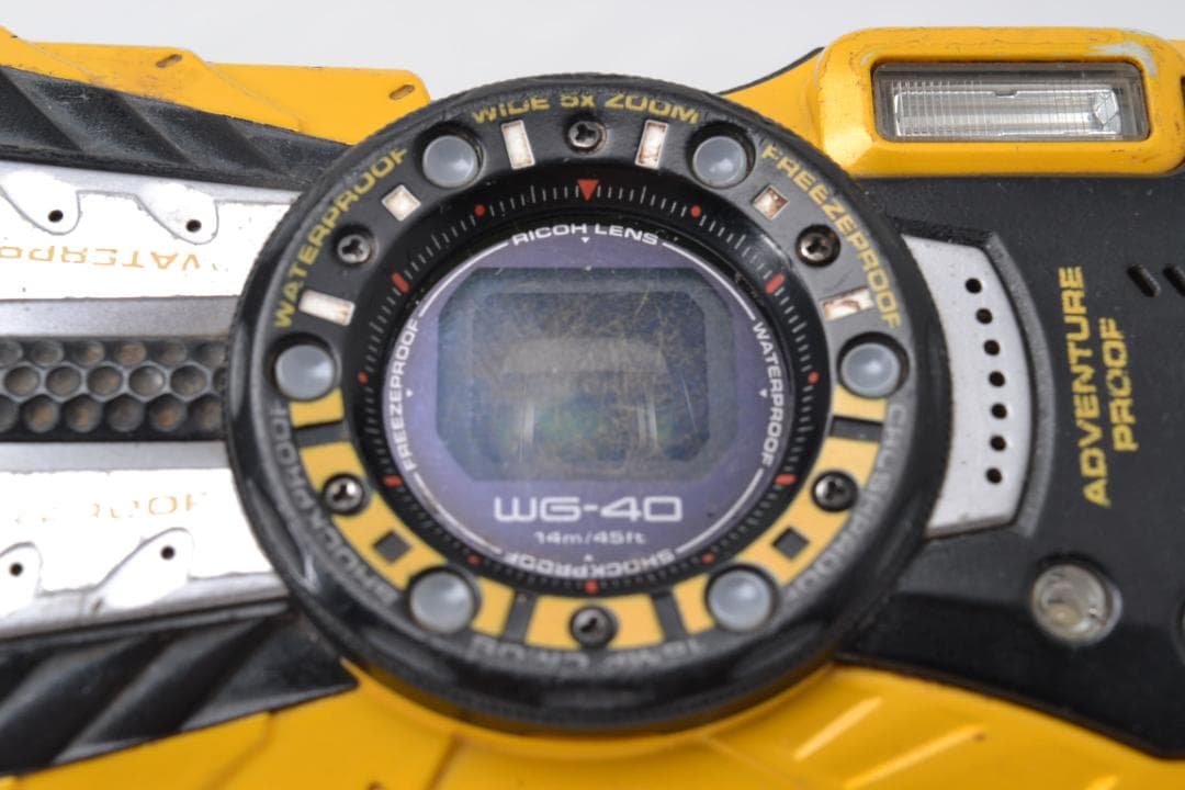 リコー　RICOH WG-40 防水・耐衝撃カメラ