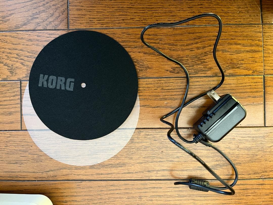 KORG handytraxx play ターンテーブル