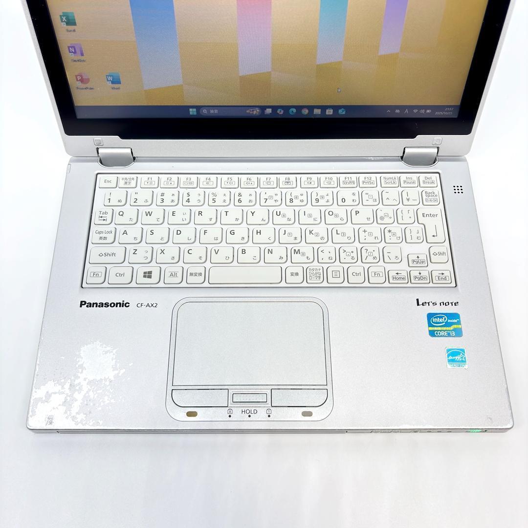 ノートパソコン レッツノート CF-AX2 SSD Office Win11