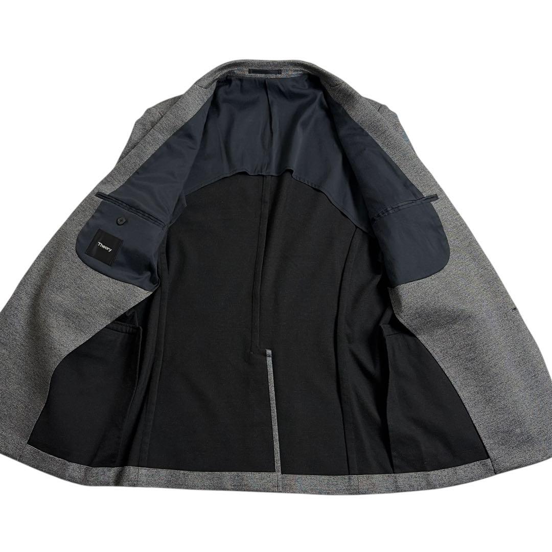 現行モデル セオリー テーラードジャケット ストレッチ ジャージー グレー