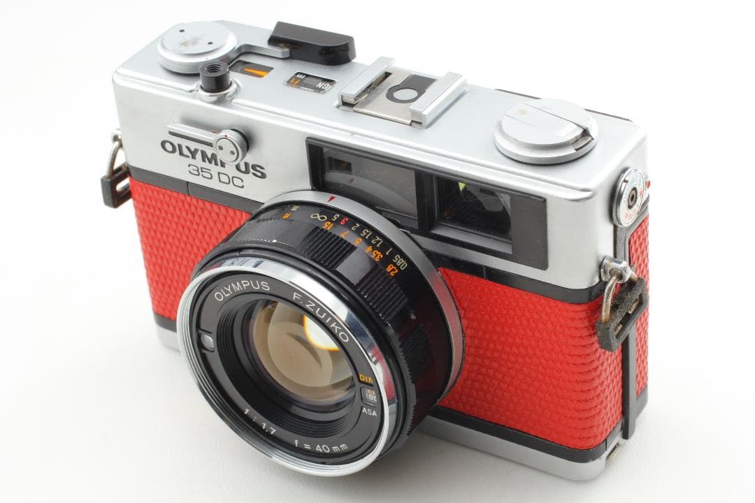 【整備済　美品】レッド オリンパス 35 DC レンジファインダー #1299