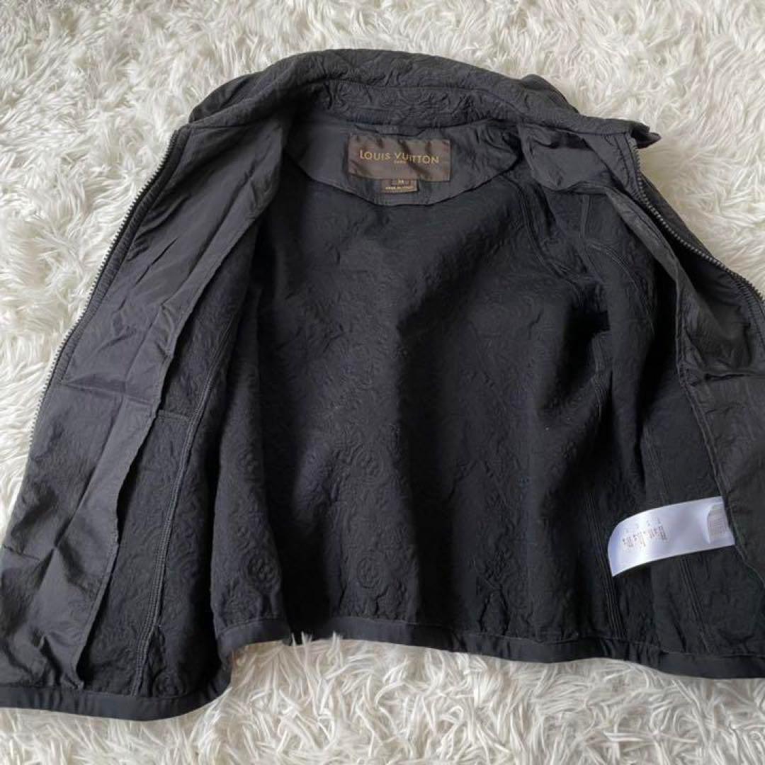 【希少】　ルイヴィトン　モノグラム　ブルゾン　ジャケット　アウター　ブラック