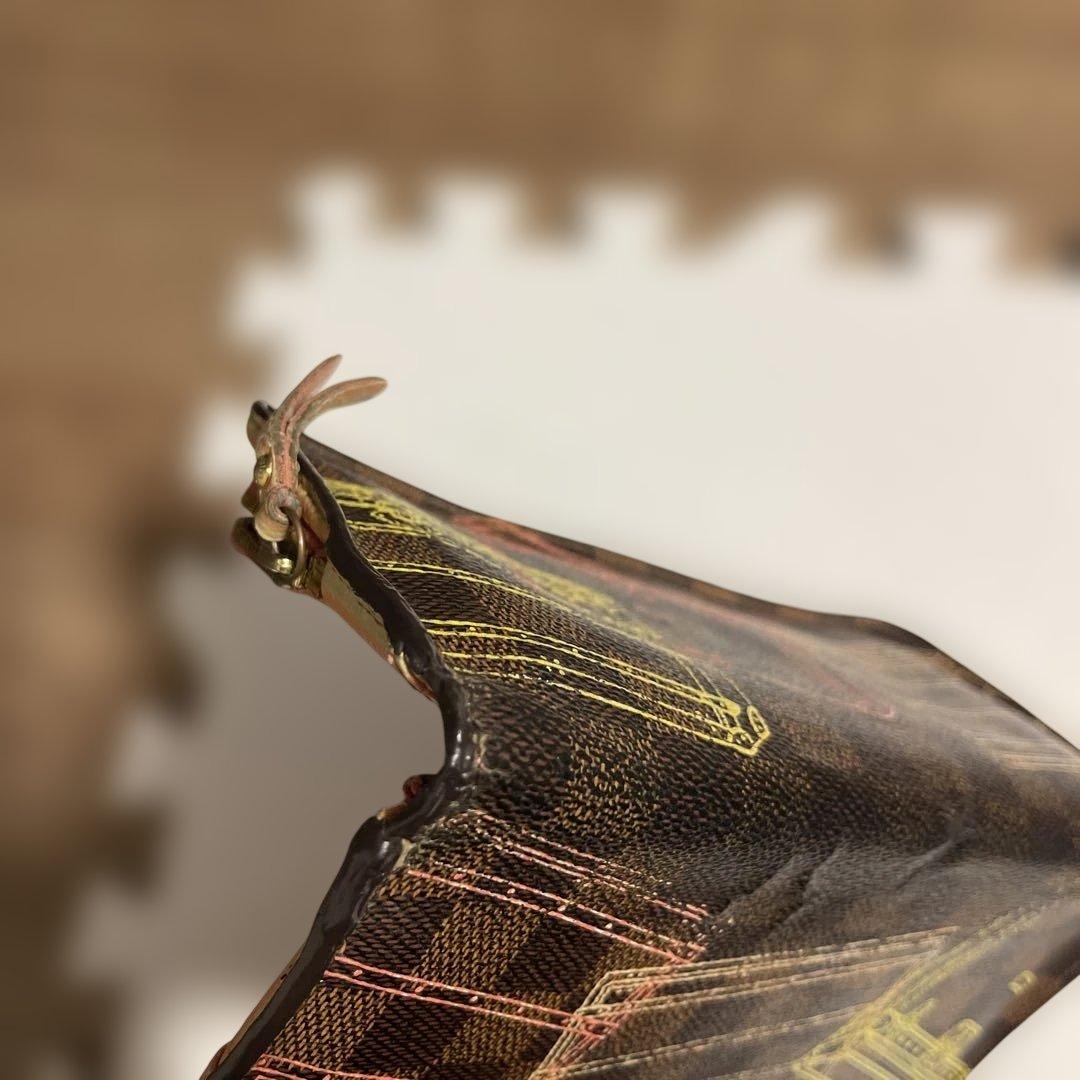 ジ*ー様 Louis Vuitton 長財布 トランクデザイン 2014年クリス