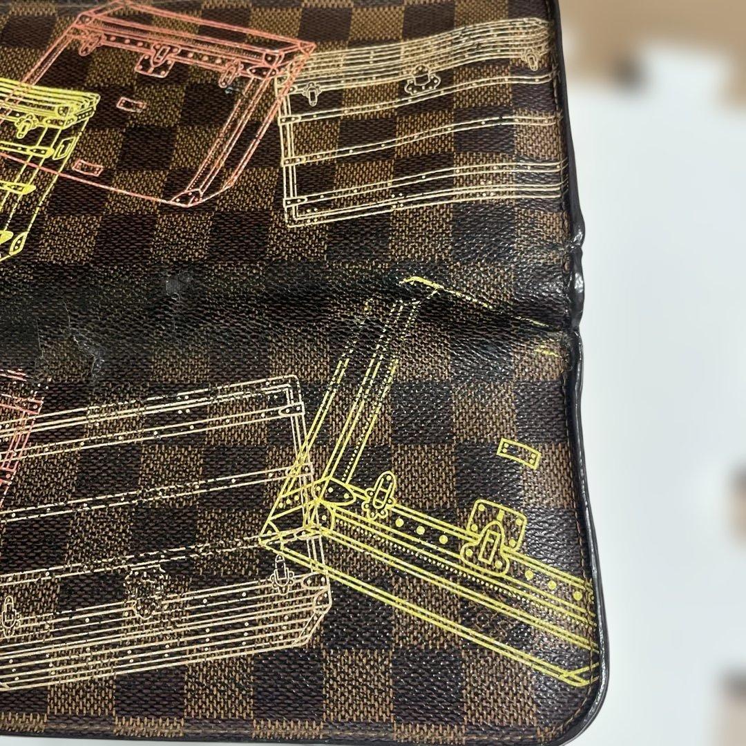 ジ*ー様 Louis Vuitton 長財布 トランクデザイン 2014年クリス