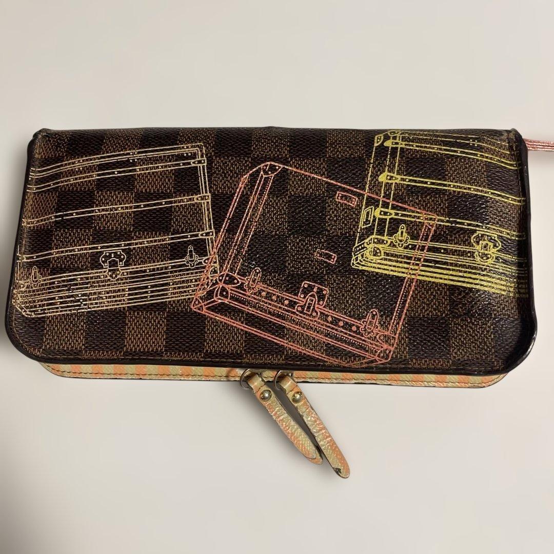 ジ*ー様 Louis Vuitton 長財布 トランクデザイン 2014年クリス