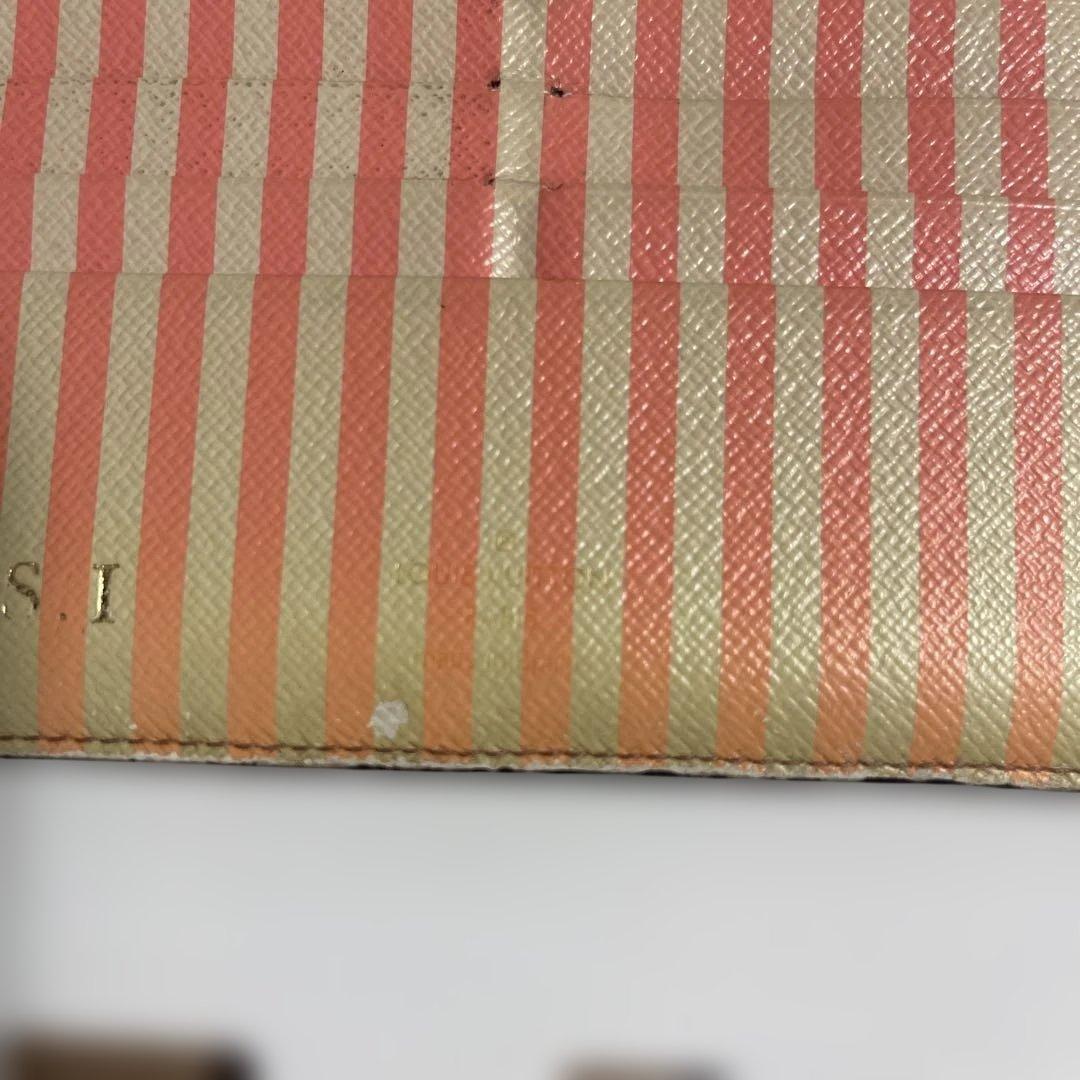 ジ*ー様 Louis Vuitton 長財布 トランクデザイン 2014年クリス