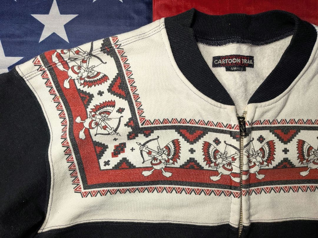 リアルマッコイズ ディズニー スウェット ドナルドダック ウエスタンインディアン