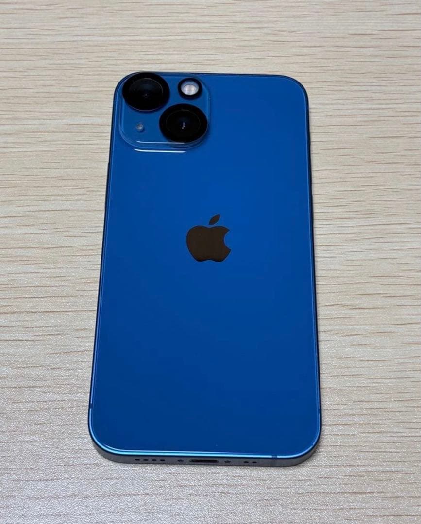 c*6様 Apple iPhone 13 mini ブルー 128GB 電池容量