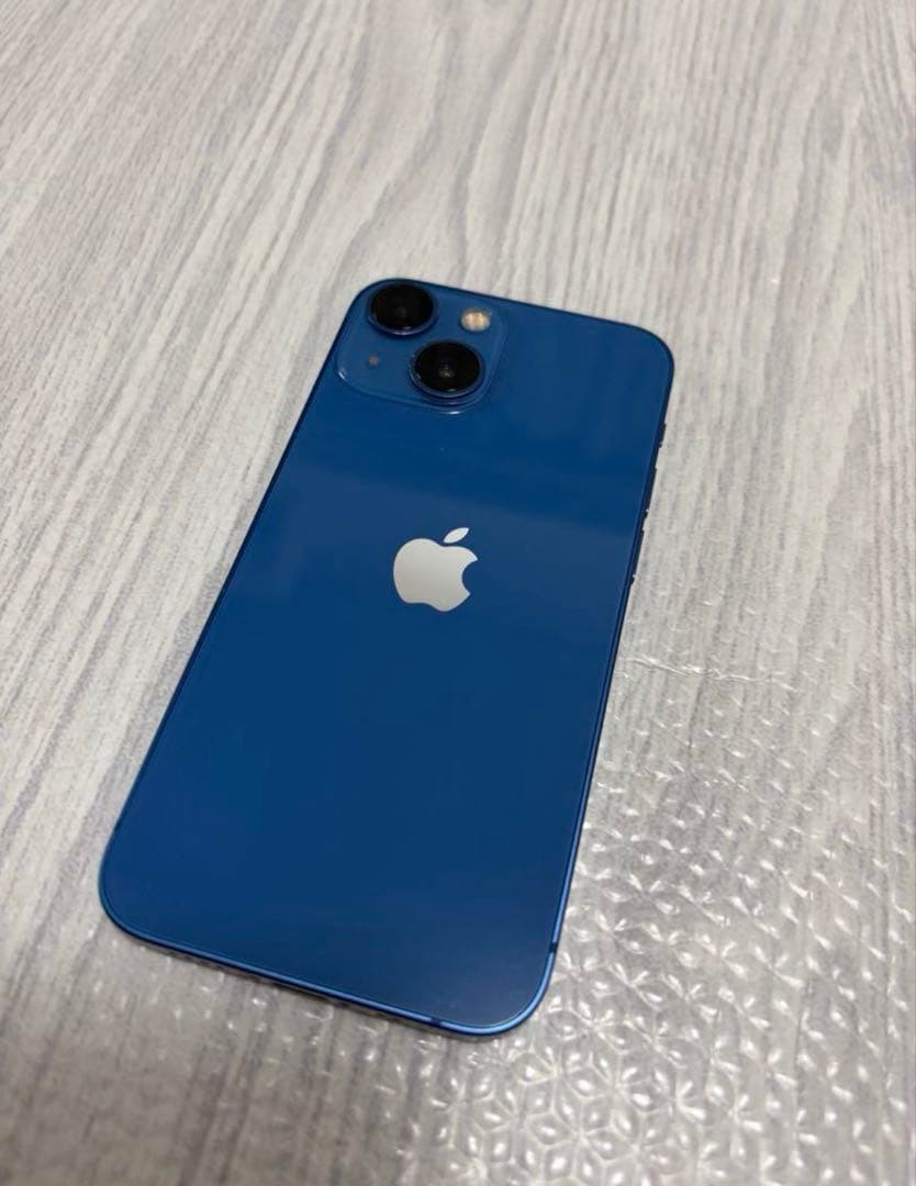 c*6様 Apple iPhone 13 mini ブルー 128GB 電池容量