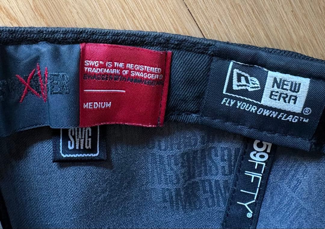 STUSSキャップ SWAGGER12周年記念キャップ