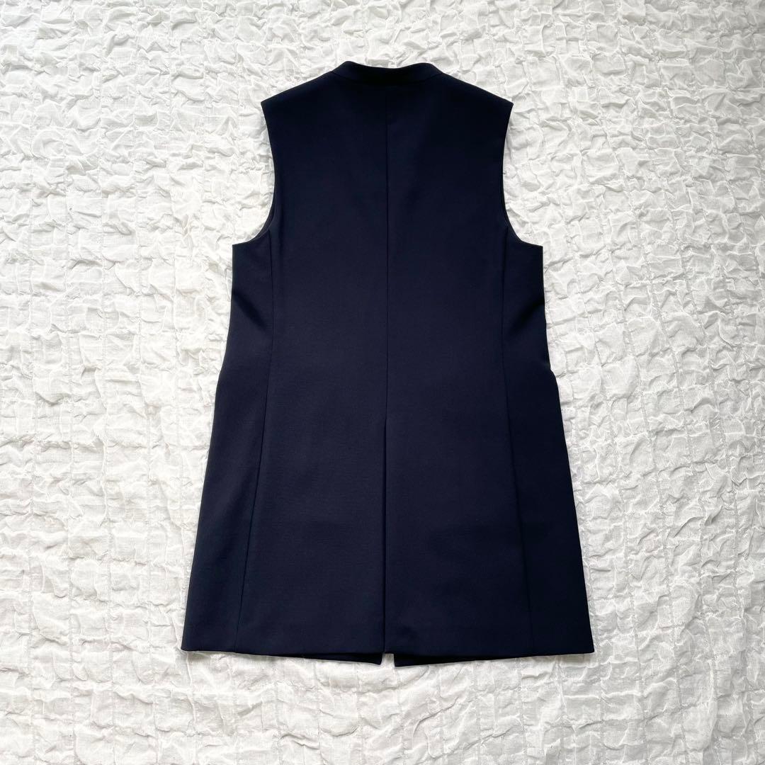 【美品】ユナイテッドアローズ ダブルクロス ベスト ジレ 近年モデル 定価約3万