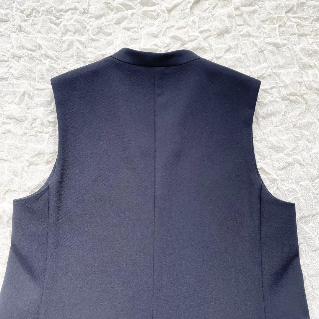 【美品】ユナイテッドアローズ ダブルクロス ベスト ジレ 近年モデル 定価約3万