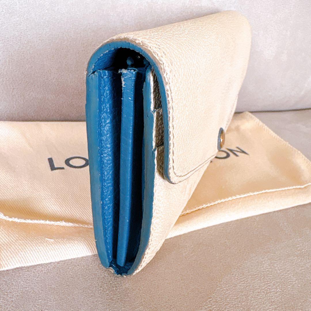 LOUIS VUITTON アイボリー 長財布 箱、保存袋付き
