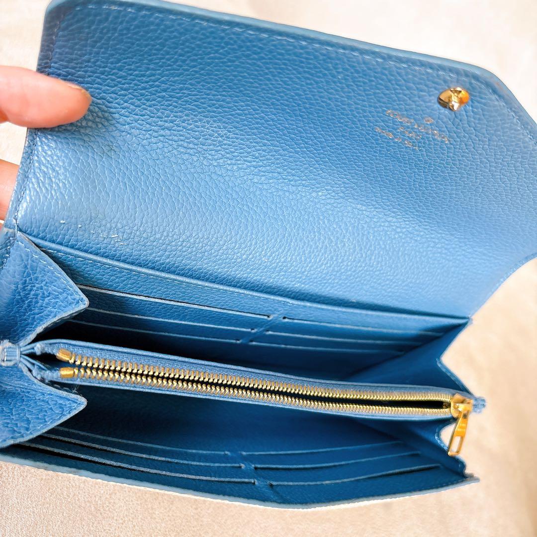 LOUIS VUITTON アイボリー 長財布 箱、保存袋付き