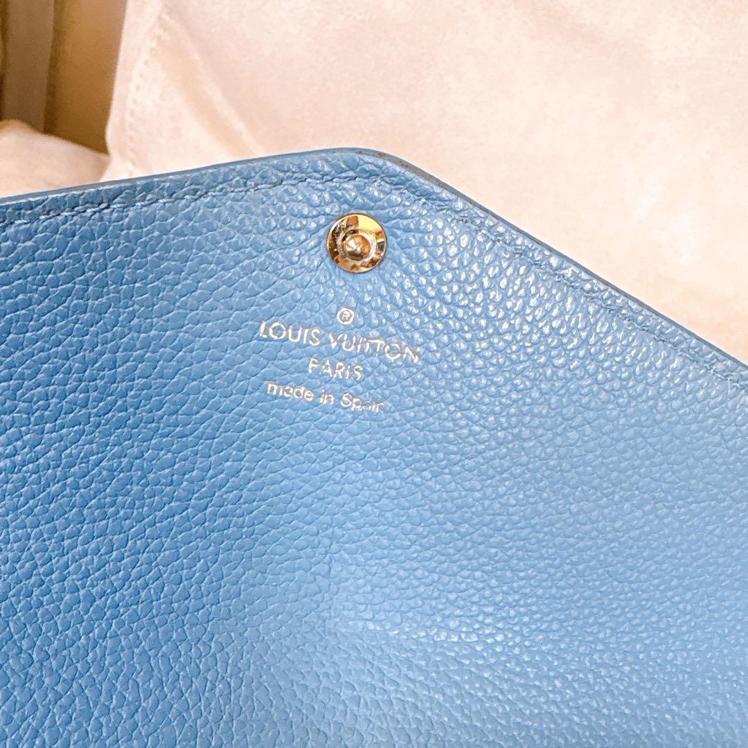 LOUIS VUITTON アイボリー 長財布 箱、保存袋付き