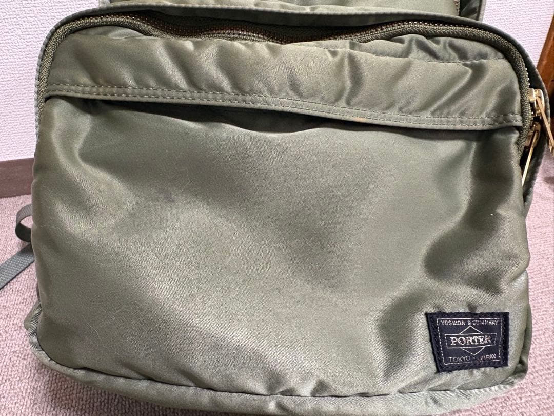 1月12日まで出品 ポーター タンカー リュック セージ