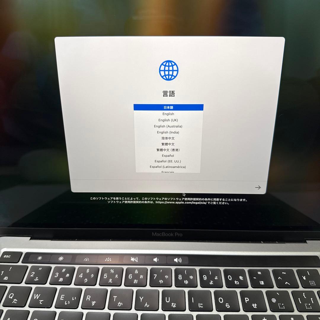 MacBook Pro 13 バッテリー89回　MagicMouse付