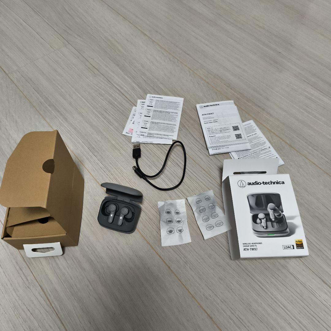 Audio-technica　オーディオテクニカ ATH-TWX7 GY