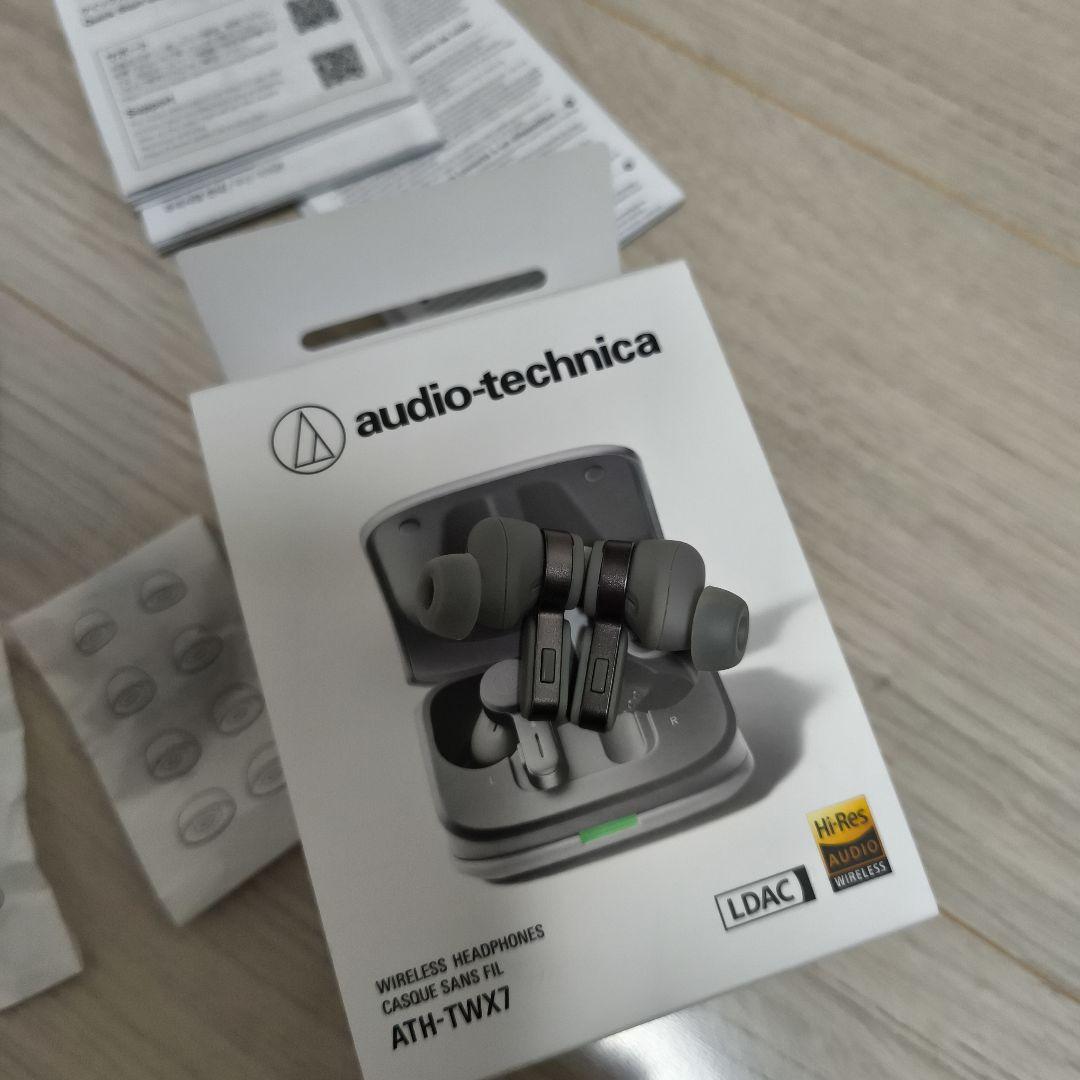 Audio-technica　オーディオテクニカ ATH-TWX7 GY