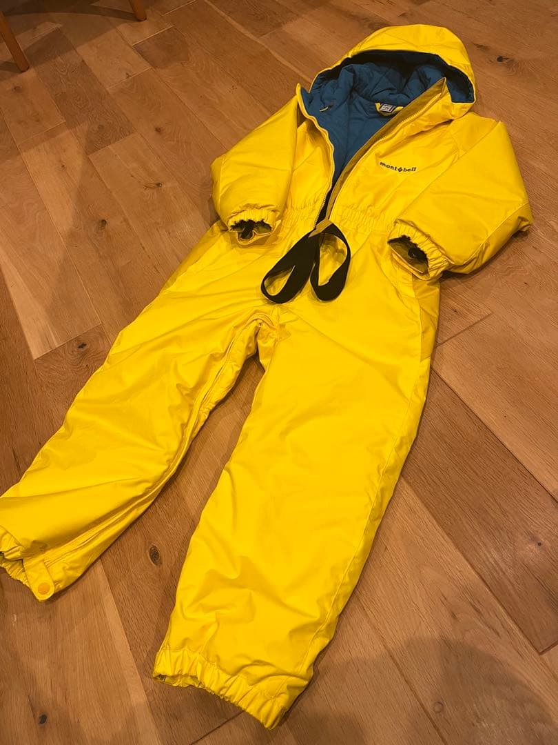 モンベル　ジャンプスーツ　スキーウェア　キッズ　120cm