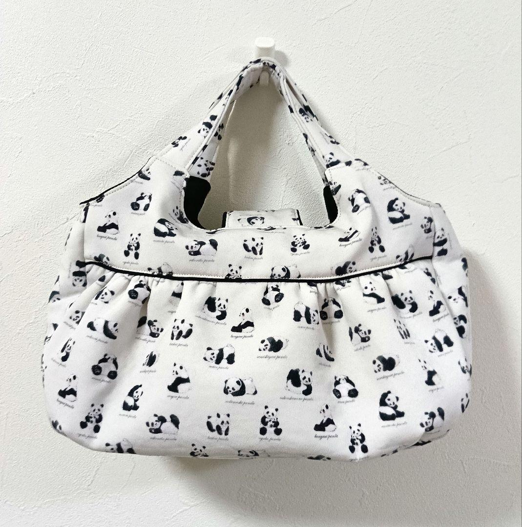 ふっくらころりんバッグ フランシュリッペパンダ図鑑 1点限定