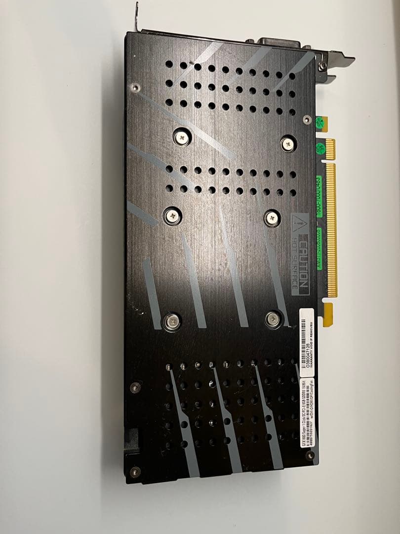 デュアルファン グラフィックボード　 1660super