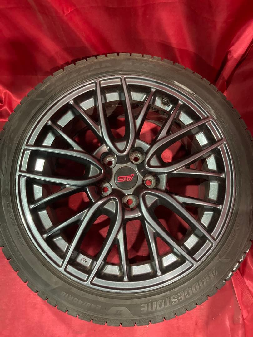 MS-1220 スバル STI純正 スタッドレスセット