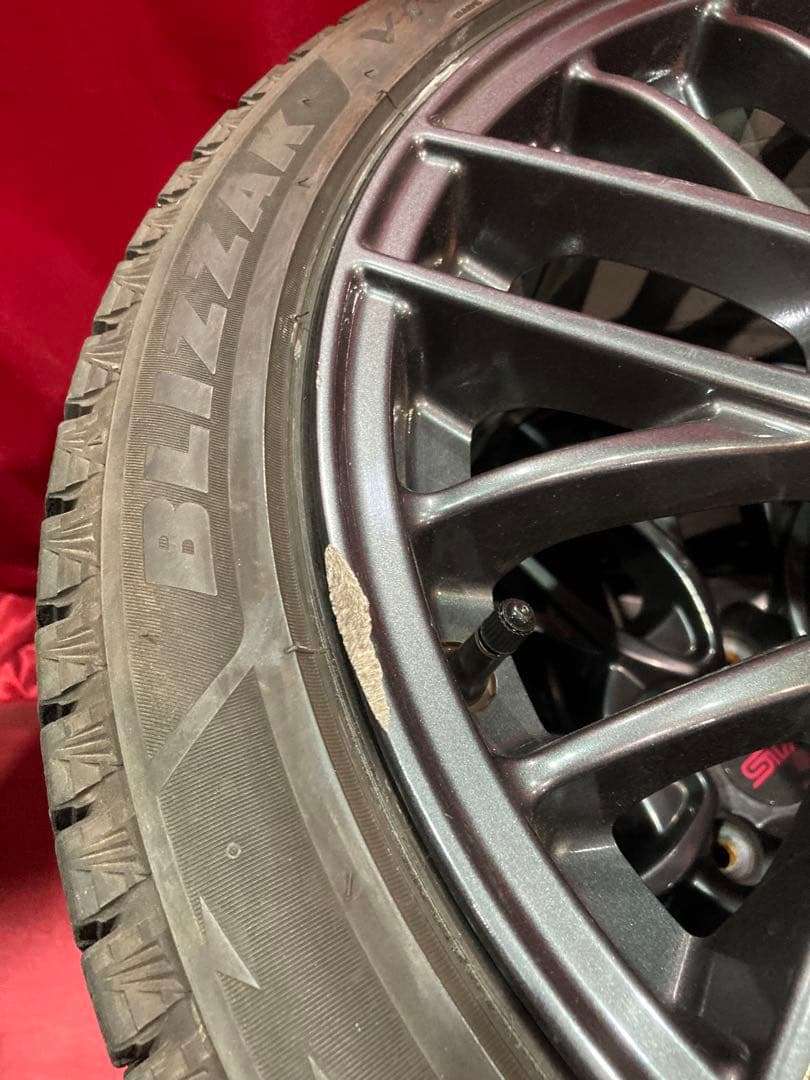 MS-1220 スバル STI純正 スタッドレスセット