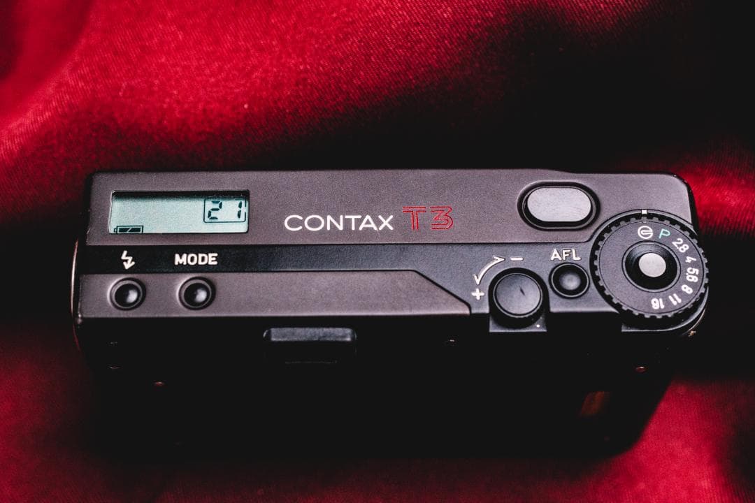 CONTAX T3 Titan Black 美品 動作確認済 チタンブラック