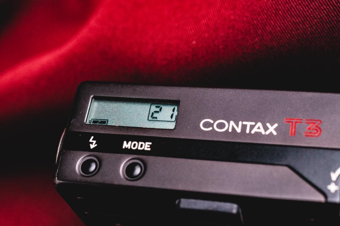 CONTAX T3 Titan Black 美品 動作確認済 チタンブラック