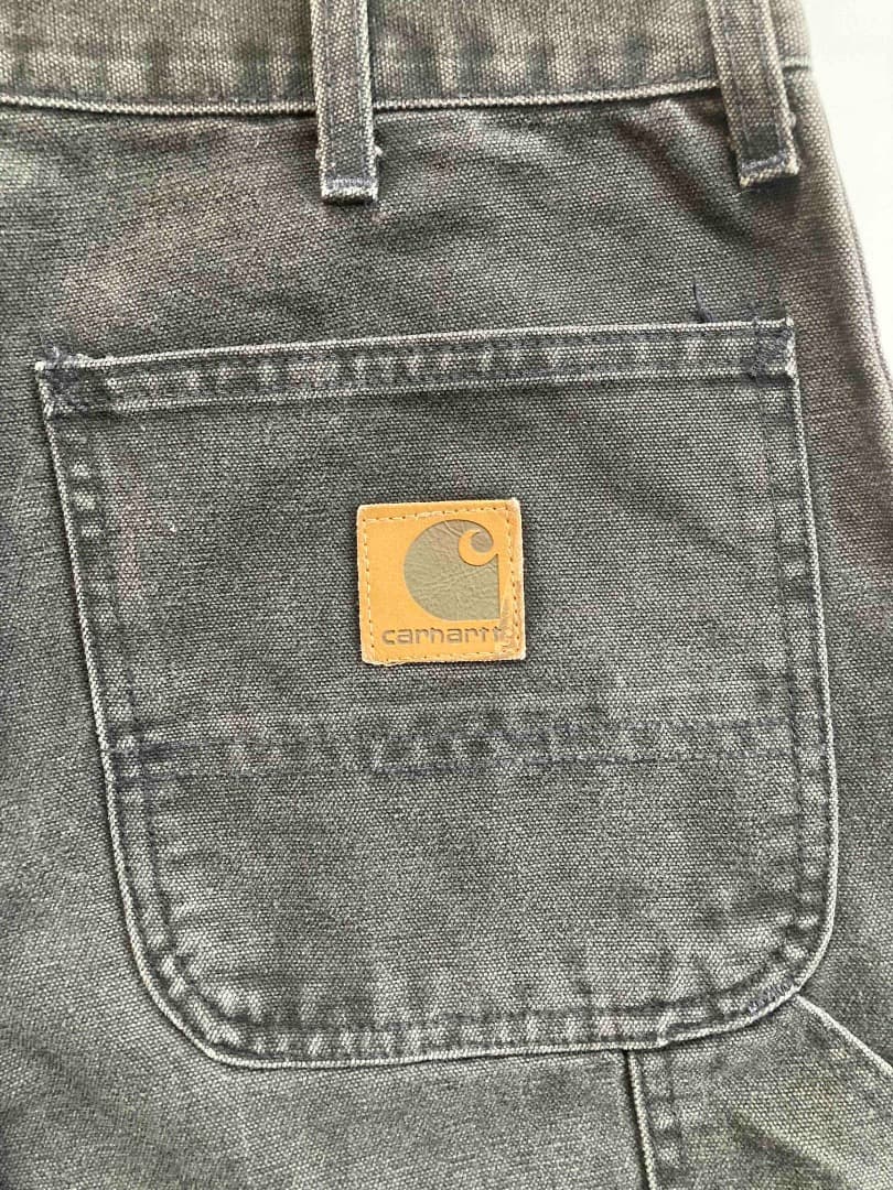 パンツ Carhartt B12 BLACK 34x30 Made in Mexico