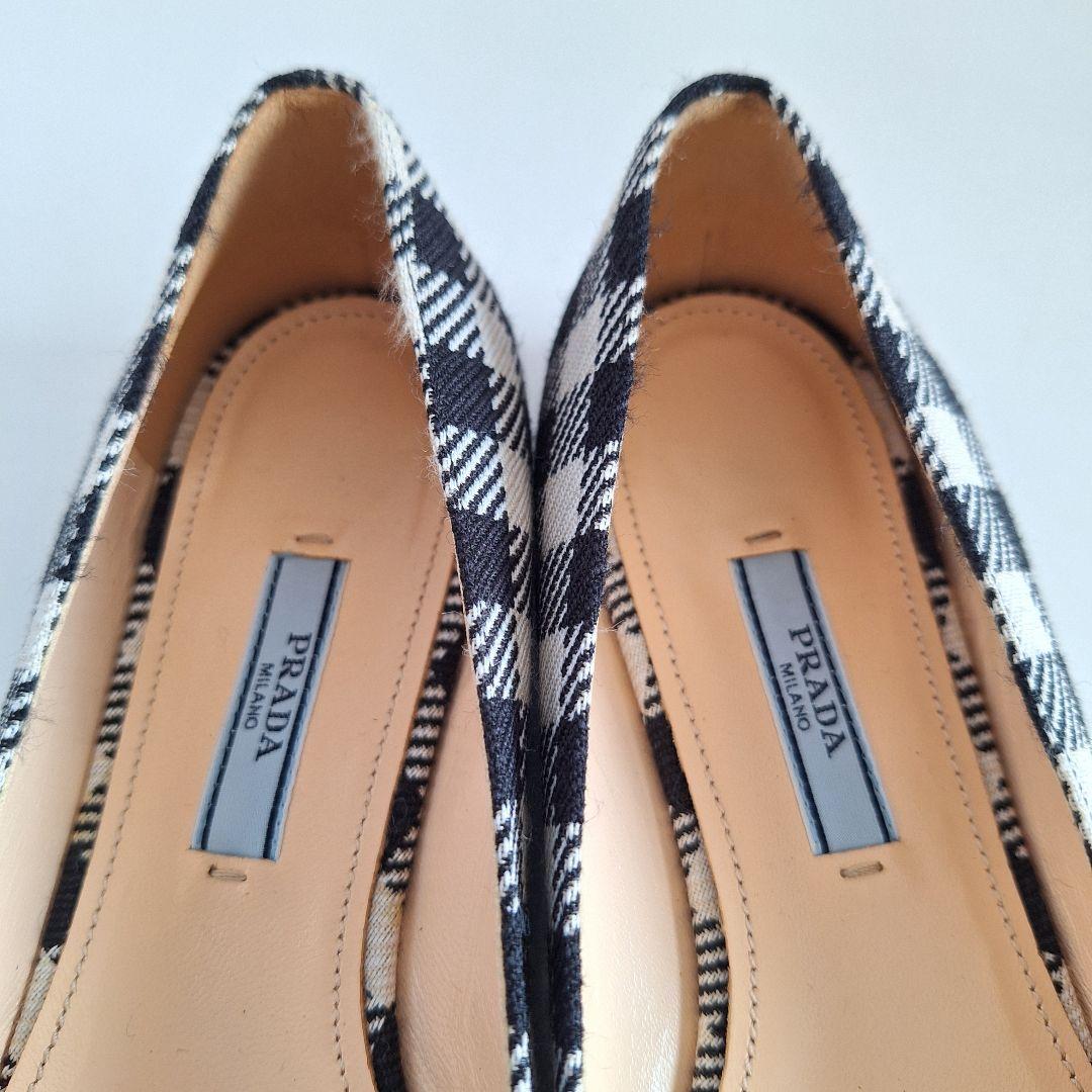 PRADA プラダ フラットシューズ パンプス　 24cm