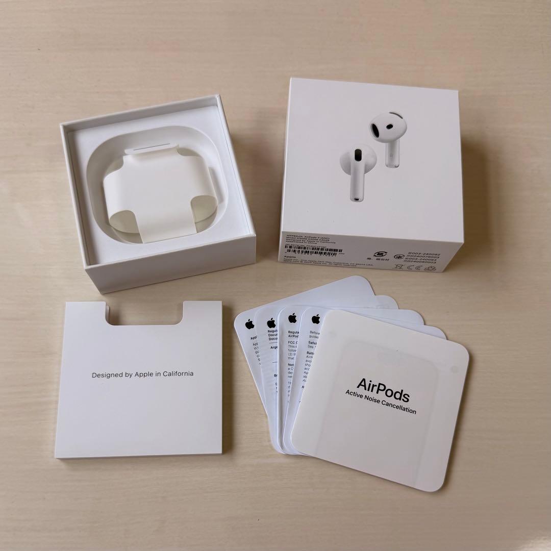 【美品】AirPods第4世代 ノイズキャンセリング