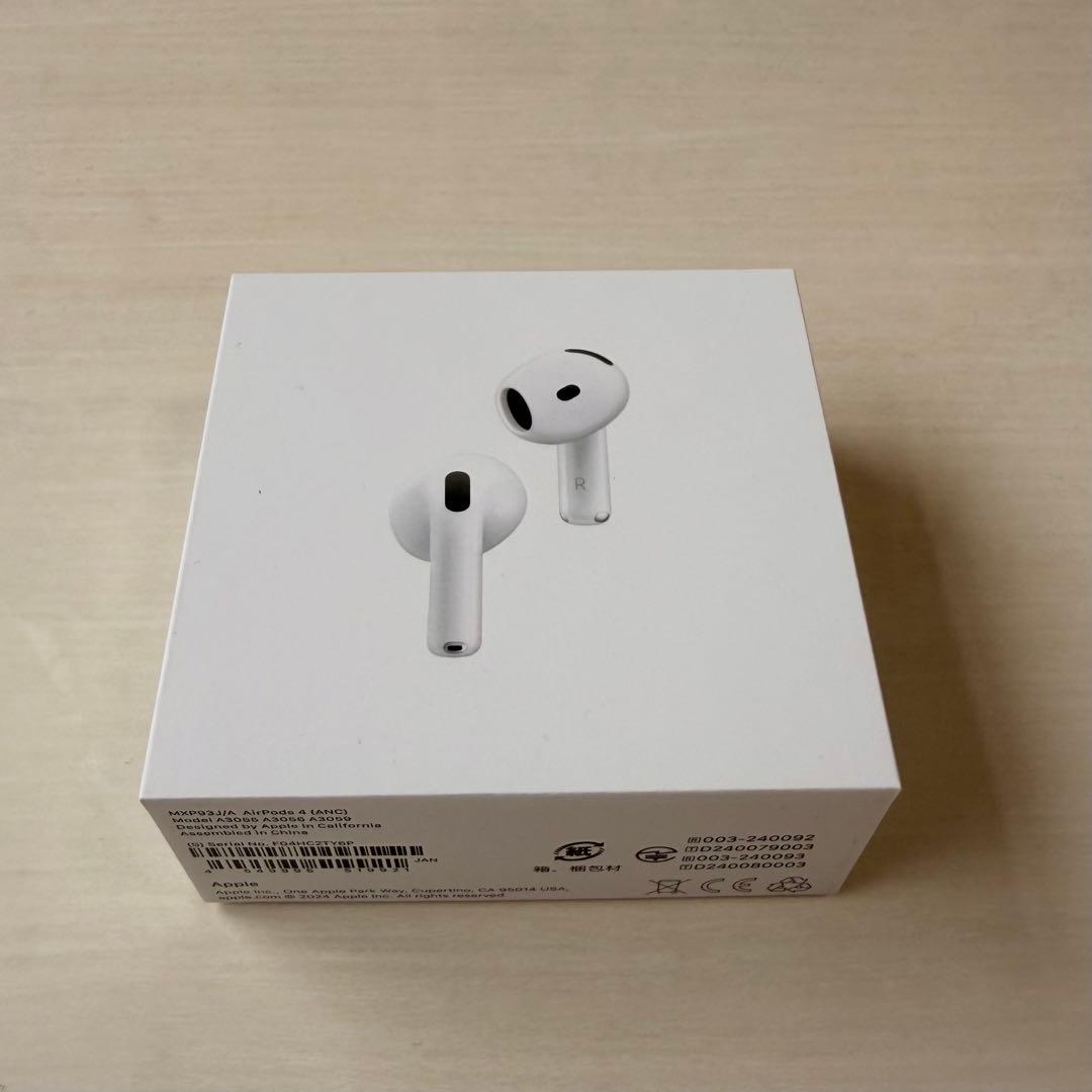 【美品】AirPods第4世代 ノイズキャンセリング