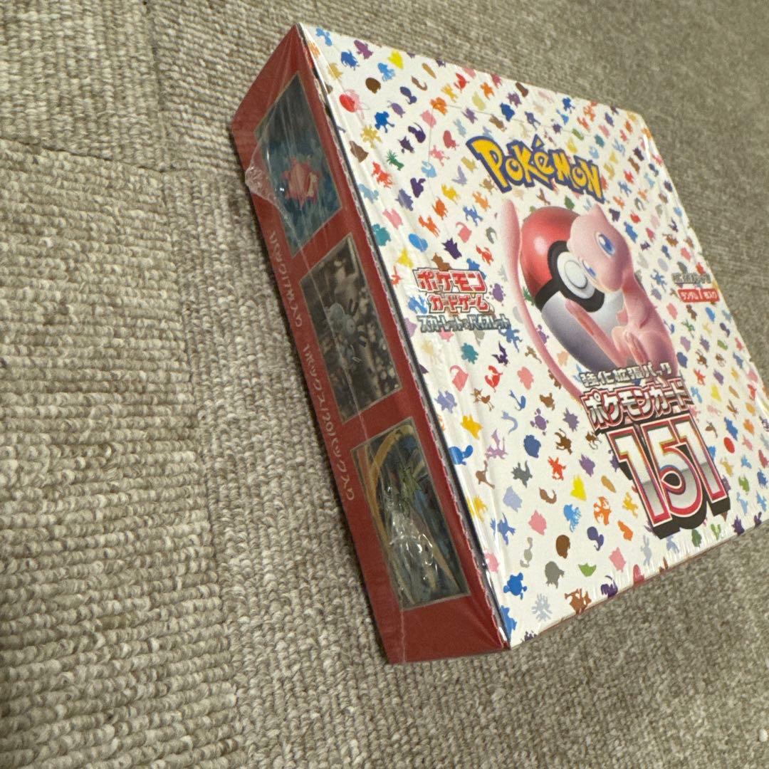 ポケモンカード　151 box シュリンク付き