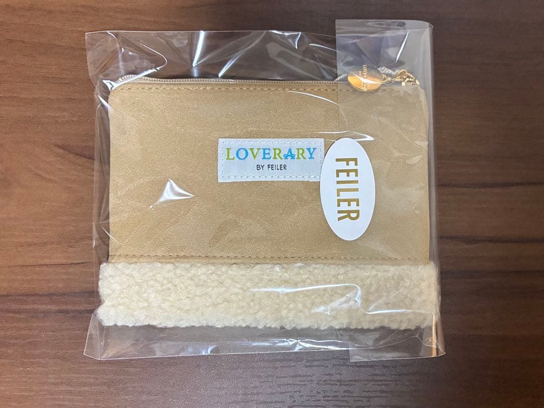 ラブラリーバイフェイラー オールドテディワッペンボアトート ポーチ