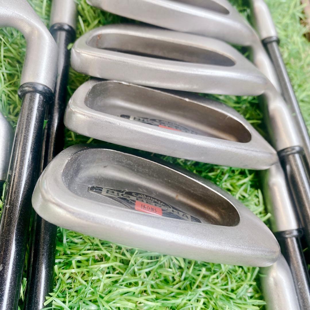 名器 9本セット キャロウェイ ビッグバーサ アイアン RCH96 FLEX R