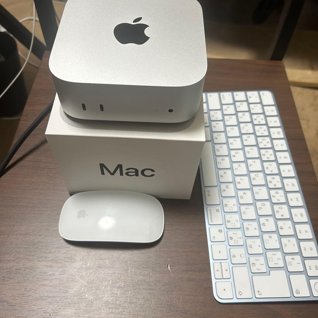Macデスクトップ Apple Mac mini + Magic Mouse + Keyboard