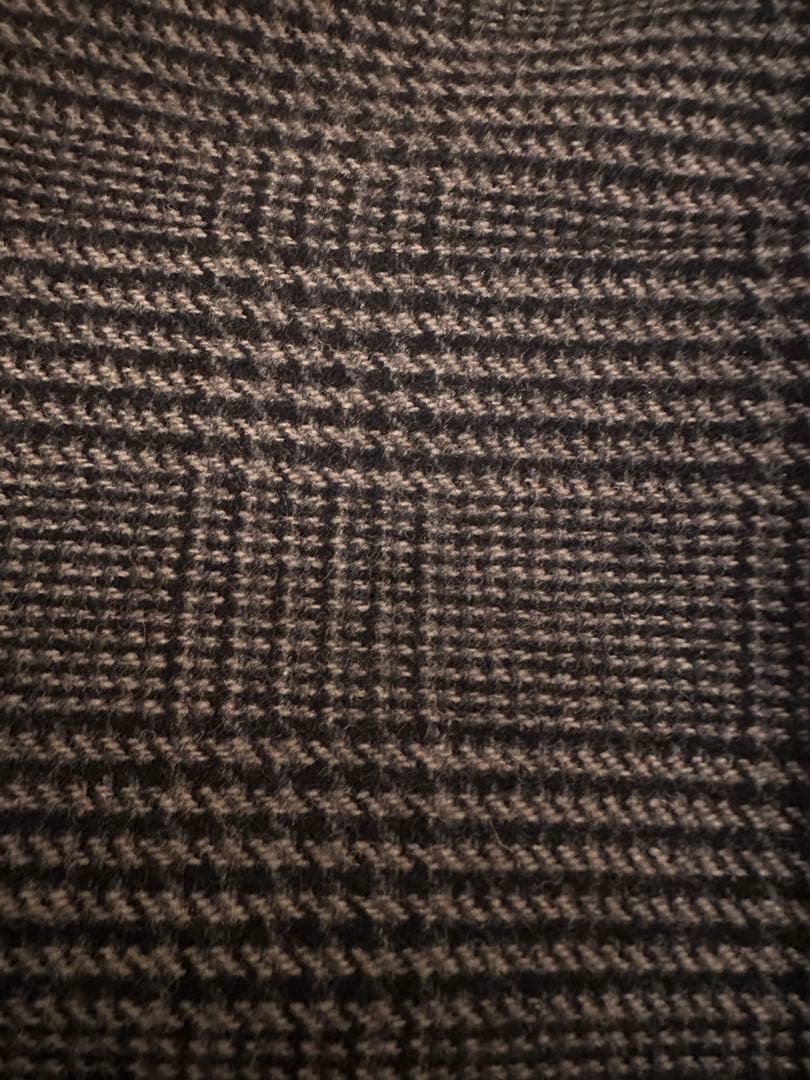 BABYLONE グレンチェックオーバージャケット