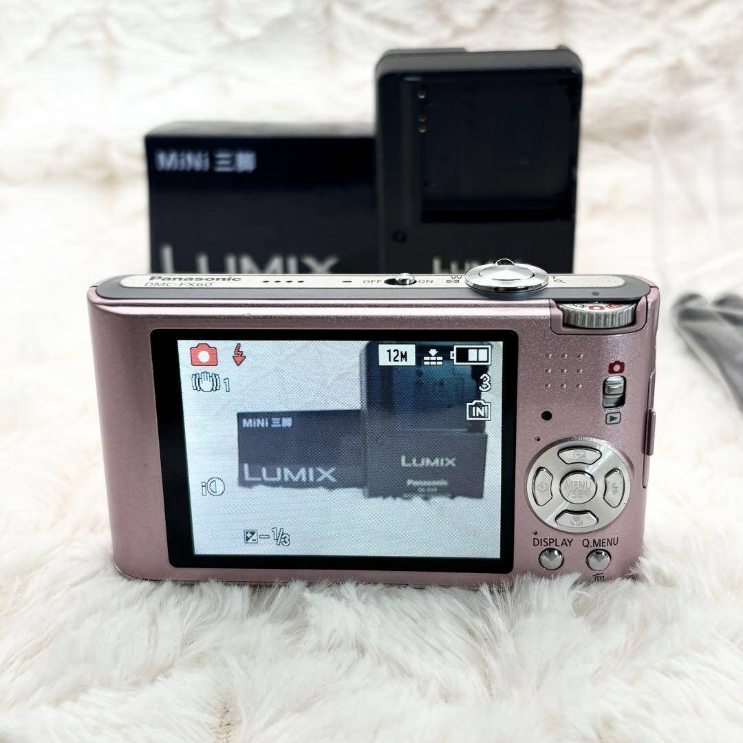 動作良好✨ Panasonic LUMIX DMC-FX60 ピンク