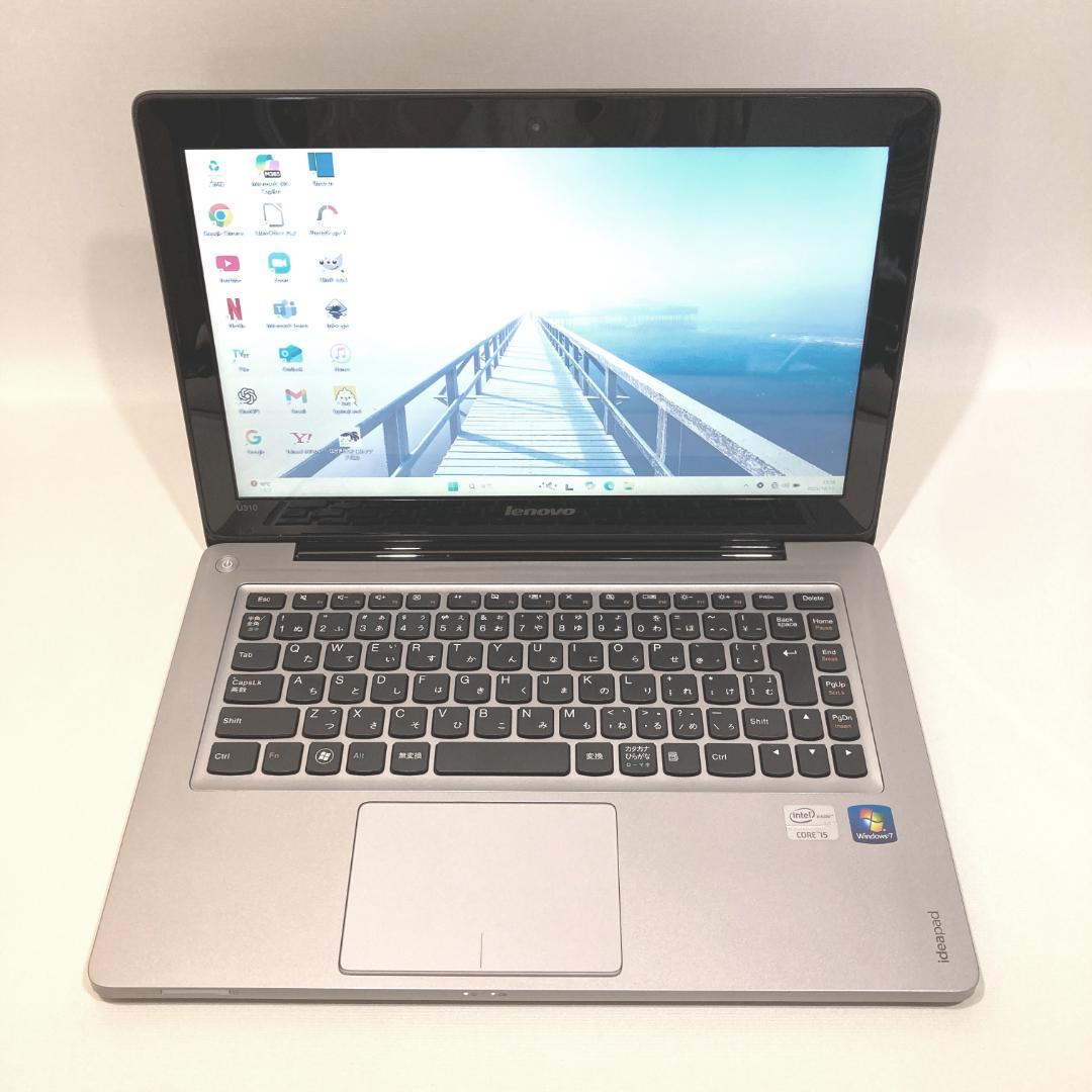 初心者✨快速・カメラ付・スリム◇シルバー◇すぐ使えるノートパソコン◇D431-1