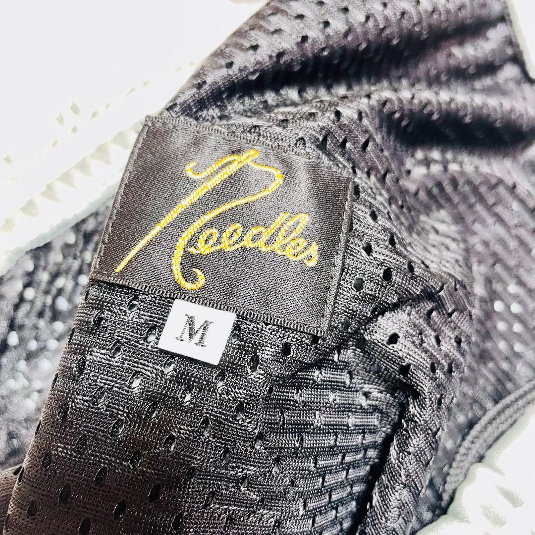 needles 25ss ヒザデルトラックパンツ サックス