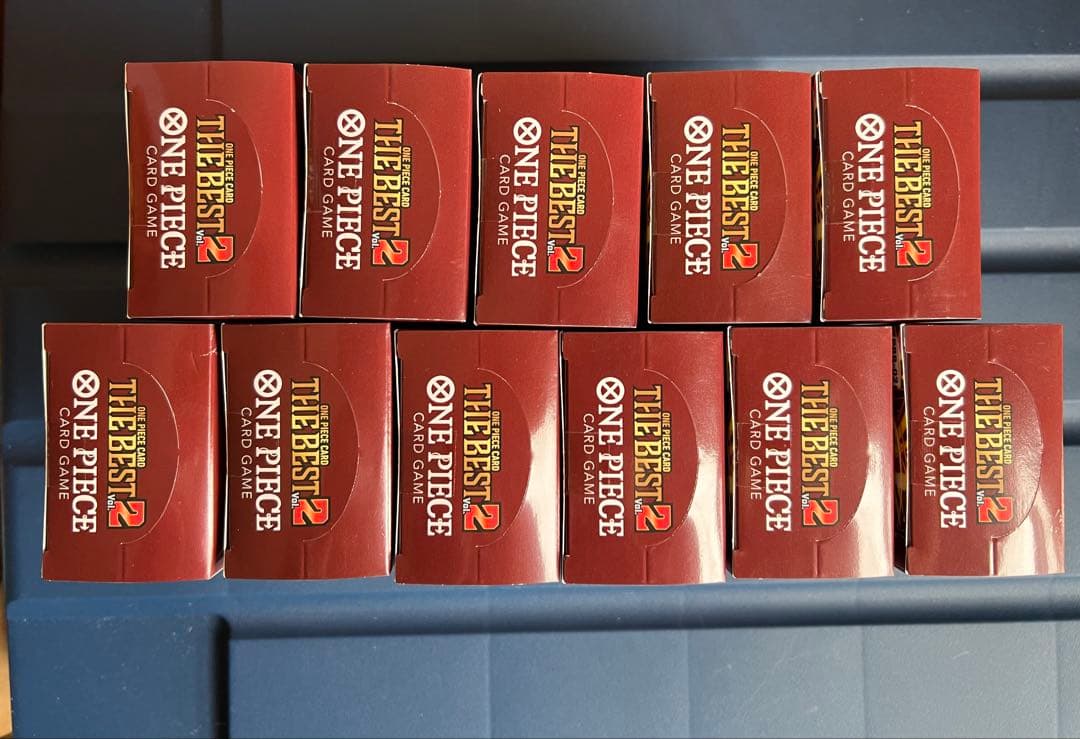 新品未開封　ワンピースカードTHEBEST2 11BOX
