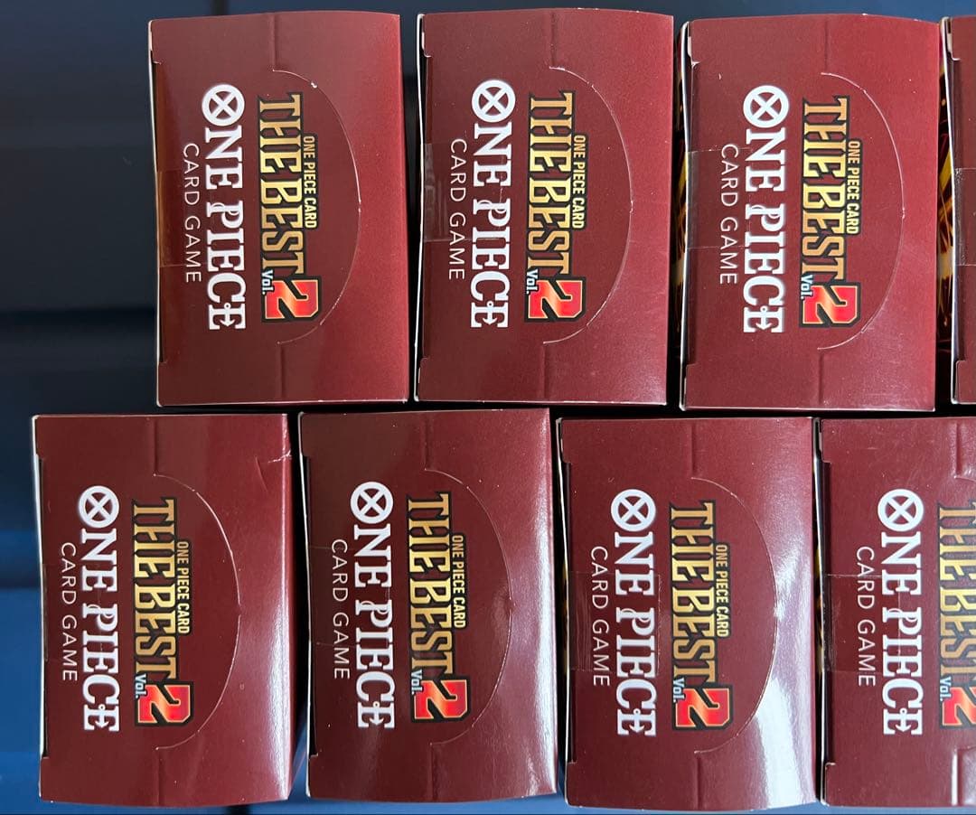 新品未開封　ワンピースカードTHEBEST2 11BOX