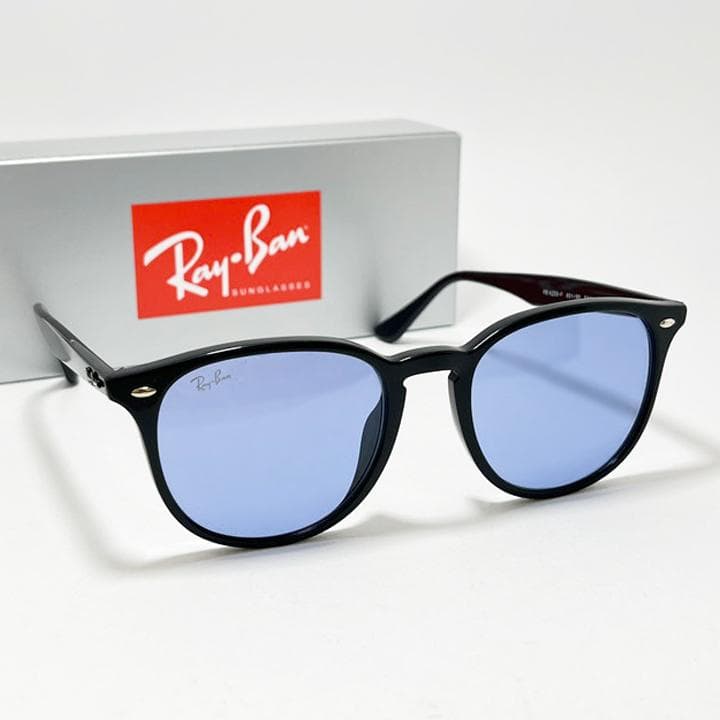 正規【RB4259F-60180】新品 レイバン ライトブルーサングラス