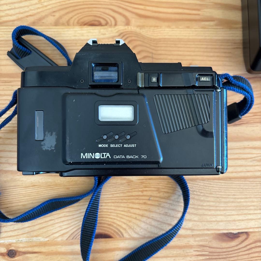 ミノルタa -7000 フィルムカメラ　ストロボ 説明書　フィルム付き