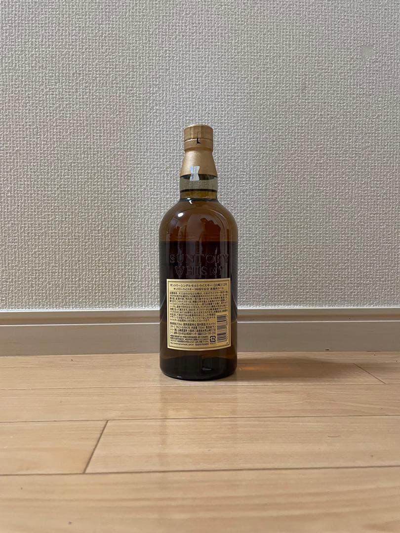 山崎 12年 シングルモルトウイスキー 100周年記念ラベル